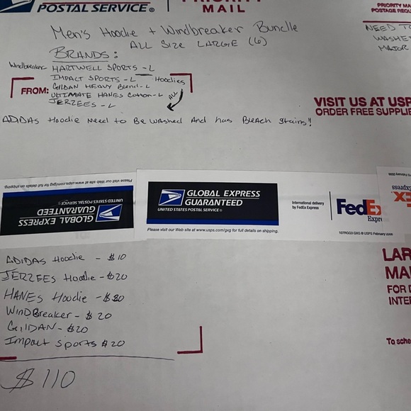 Men’s hoodie + Windbreaker Bunelle
ALL SIZe LARGE (6) - Picture 3 of 3